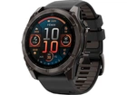 Спортивний годинник Garmin Fenix 8 51mm AMOLED Sapphire Carbon Gray DLC Titanium w. Black/Pebble Gray S. Band (010-02905-20/21)
