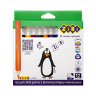 Фломастеры брашевые ZiBi Jumbo 12 цветов (ZB.2822)