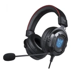 Игровые проводные наушники Onikuma K3 с микрофоном и RGB подсветкой Black