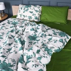 Комплект постельного белья Mirson Евро 200х220 см 17-0719 Foliage on White Бязь (2200010685510)