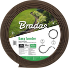 Бордюр газонный Bradas Easy 40 мм х 10 м с комплектом колков Коричневый (OBEBR4010SET)