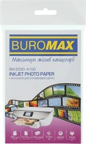 Фотопапір Buromax глянсовий 180 г/м² 10х15 см 100 аркушів (ВМ.2230-4100)
