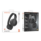Накладные беспроводные наушники Borofone BO32 Show, Bluetooth 5.4, чип JL AB5605B, аккумулятор 200 мАч, до 8 часов работы Black