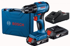 Акумуляторний безщітковий дриль-шурупокрут Bosch GSR 185-LI Professional (2 АКБ 18V 2.0Ah + З/П) 1900 об/хв у кейсі