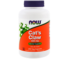 Натуральна добавка Now Foods Cat's Claw 500 мг веганські Капсули