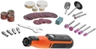 Многофункциональный инструмент аккумуляторный (гравёр) BLACK+DECKER BCRT8I: 7.2 В, 1.5Ah. 0.62 кг