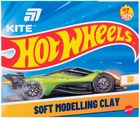 Пластилін восковий Kite Hot Wheels 10 кольорів 200 г (HW25-084)