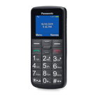 Мобільний телефон Panasonik Black, Dual SIM, Li-Ion 1000 мАг (KX-TU110EXB)
