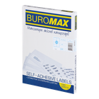 Набір етикеток самоклеючих Buromax 100 аркушів А4 105х58 мм Білі (BM.2822)