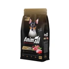 Повнораціонний сухий корм AnimAll для дорослих собак малих порід зі свіжою індичкою та ягням