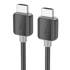 Data Кабель HOCO US08 HDTV 2.4K HD HDMI to HDMI 1m, Black