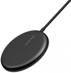 Бездротовий зарядний пристрій Baseus Simple Mini Magnetic Wireless Charger Black