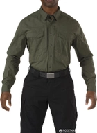Рубашка тактическая 5.11 Tactical Stryke Long Sleeve Shirt 72399 XS Green (2000980398157) - изображение 1