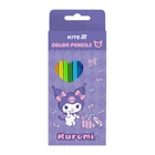 Набір кольорових олівців Kite Kuromi "Кошенятко Куромі" 12 шт (HK25-051-2)