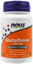 Натуральна добавка Now Foods Glutathione 250 мг Капсули