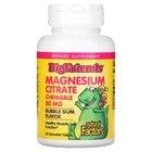 Магний для детей Natural Factors Big Friends Magnesium Citrate 50 mg, 60 жевательных таблеток