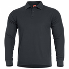 Поло Pentagon Aniketos Long Sleeve, Black, 2XL