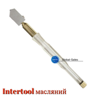 Стеклорез Intertool 1 ролик масляный (HT-0522)