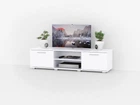 Тумба під телевізор у вітальню, тумба під ТВ, TV тумба GT-0106 від Moreli 1400x360x400 Білий