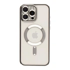 Чохол TPU Metallic Full Camera with Magsafe для iPhone 15 Pro Max Колір Silver