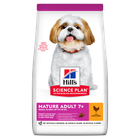 Сухой корм для зрелых малых и миниатюрных собак от 7 лет Hill’s Science Plan Mature Adult 7+ Small&Mini с курицей