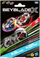 Zestaw zabawek Hasbro Beyblade X Tail Viper 5-80O i Sword Dran 3-60F Top Dual Pack G0197ES0 (5010996259295)