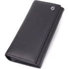 Місткий гаманець для жінок із натуральної шкіри ST Leather 23097 чорний