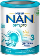 Суміш молочна суха NAN 3 Optipro з 5 олігосахаридами та L. Reuteri для дітей від 12 місяців 800 г (8445291443761)