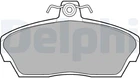 Дисковые тормозные колодки с болтами Delphi (LP911)
