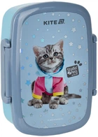 Ланчбокс с наполнением Kite Studio Pets 750 мл Голубовато-серый (SP25-163)