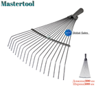 Грабли веерные Mastertool 18 прутьев крашенные (14-6233)