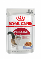 Вологий корм Royal Canin Instinctive в желе для котів від 1 року