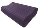 Наволочка U-Tek Memory Wawe L Anthracite Stripe Сатин Серая полоска 58х40х10.5 см (SAS58401)