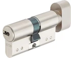 Цилиндр ABUS 15 N Z50/K50 5K ключ-поворотник 50/50 Матовый никель