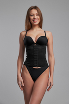 Ортопедический корсет для талії 3 ряди петель Nud UFT Belt S Чорний