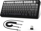 Клавіатура Attack Shark X85 Black Gradient Бездротова Ігрова Механічна. 2.4G/Bluetooth/Кабель. Батарея 5000mAh. 75%
