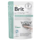 Влажный корм Brit VD Urinary and Stress Relief с индейкой 85 г