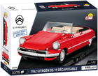 Klocki konstrukcyjne Cobi Cars Citroen Ds 19 Décapotable 1962 Executive Edition 2275 elementów (24346) (5902251243463)