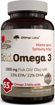 Дієтична добавка Olimp Labs Gold Омега 3 1000 мг 90 капсул (5901330096013)