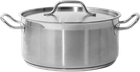 Каструля Yato низька з кришкою 8 л (5906083860270)