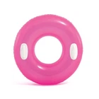 Надувной круг Intex 59258 с ручками (Розовый) Hi-Gloss Tubes (76 см)