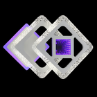 Потолочная LED люстра 66W VALESO с двумя акриловыми плафонами 3000-6000К белая IP20 V 3410-2C WH