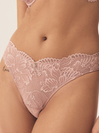 Majtki brazyliany damskie koronkowe Esotiq Blueberry 42557-39X S Różowe (5903972524725)