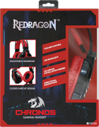 Наушники Redragon Chronos Red-Black (64207) - изображение 2