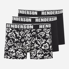 Zestaw majtek męskich typu bokserki 3 szt Henderson Orchid 42743-MLC XL Czarny/Biały (5903972382202)