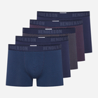 Zestaw majtek męskich typu bokserki 5 szt Henderson Ozone 42756-MLC XL Wielobarwny (5903972382851)