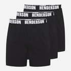 Набір трусів шортів чоловічих бавовняних 3 шт Henderson Onside 43178-MLC 2XL Чорний (5903972519547)