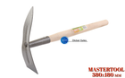 Мотыжка комбинированная Mastertool 380 x 180 мм удлиненная (14-6197)