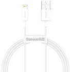 Кабель Baseus Superior Series Fast Charging Data Cable USB to Lightning 2.4A 2m White (CALYS-C02)