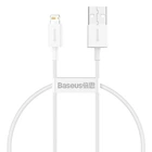 Кабель Baseus Superior Series Fast Charging Data Cable USB to Lighnting 2.4A 0.25m White (CALYS-02)